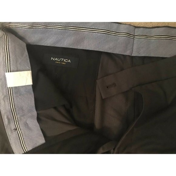 Nautica Dress Slacks‎ Men’s Gray 38 X 32 Pants - Picture 1 of 4